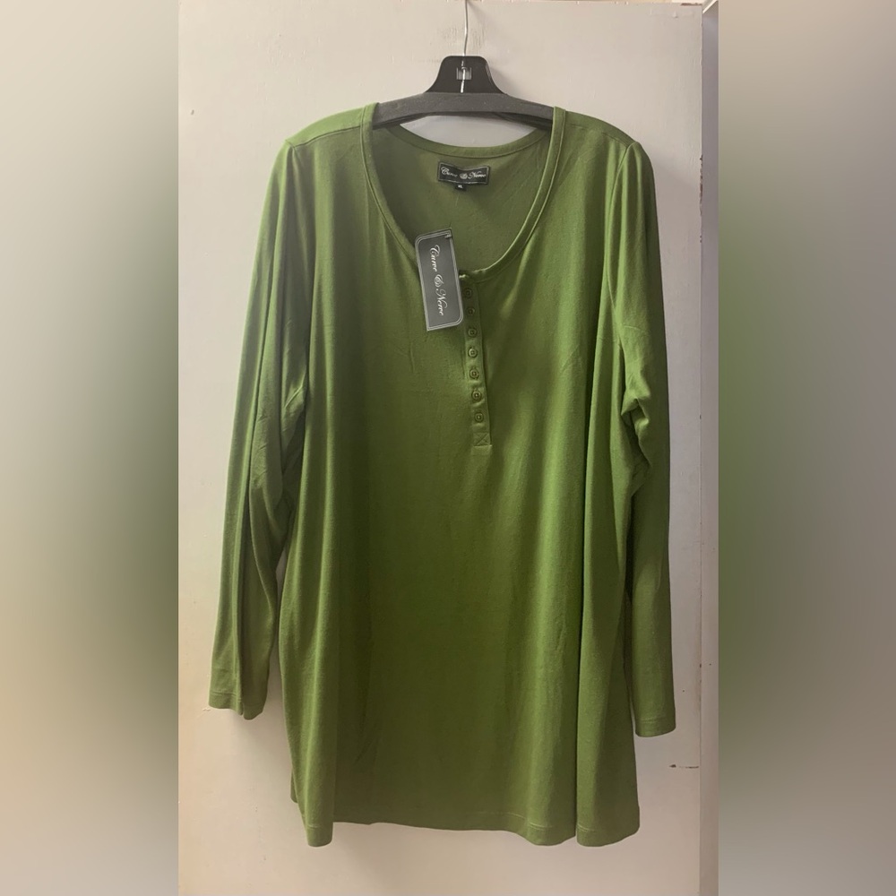 🎉 Curve & Nerve Plus Tunic Henley Top